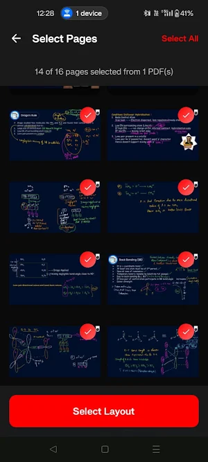 JustPrint - Printable Notes Screenshot 3