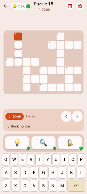 CozyCross: Crossword Screenshot 1