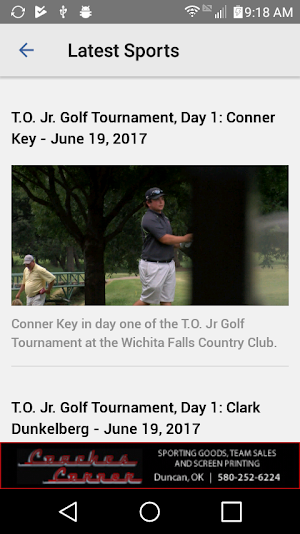 Texoma's High School Sports Screenshot 2