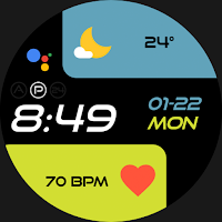 Nighty Digital 25 - watch face