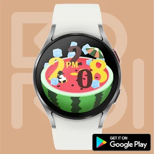 Water Melon Design Watch Screenshot 1