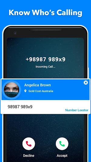 Mobile Number Locator: Caller ID Location Info Screenshot 1