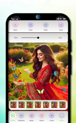 Photo motion video loop editor Screenshot 0