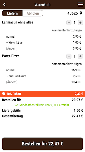 Pizzeria Da Gimmy Screenshot 1