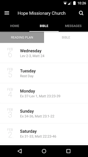 Hope Missionary Church Screenshot 1