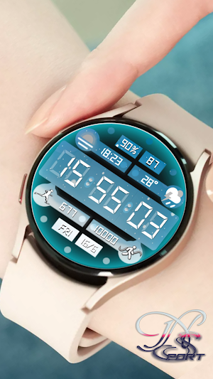[N_SPORT631] BGDIM Watch Face Screenshot 1