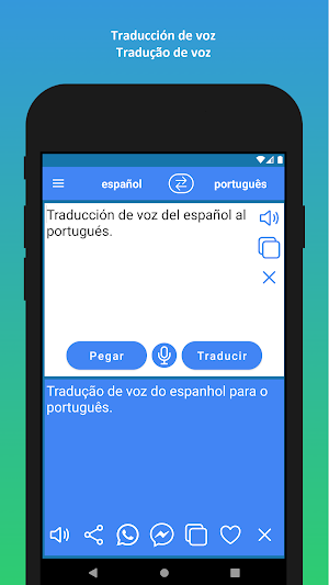 Spanish Portuguese Translator Screenshot 3
