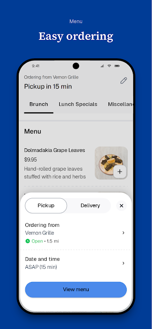 Vernon Grille NY Screenshot 2