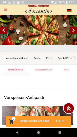 Pizzeria Trattoria Sorrentino Screenshot 3