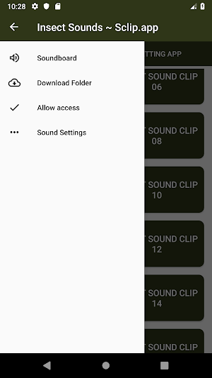 Insect Sounds ~ Sclip.app Screenshot 3