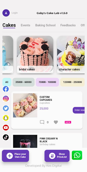Gaby's Cake Lab Screenshot 1