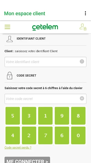 Cetelem Screenshot 1