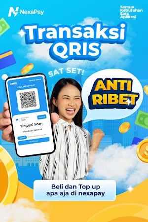 Nexapay: Bikin Qris & Ppob Screenshot 1