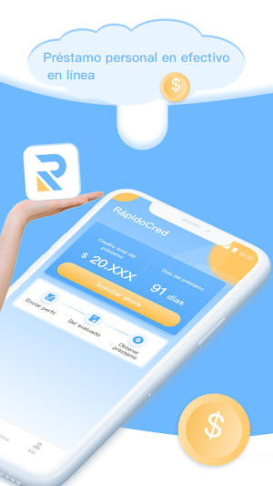 RápidoCred:Préstamos online Screenshot 1