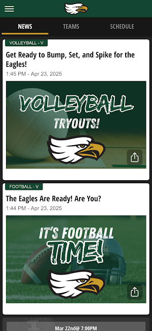 Ouachita Christian Athletics Screenshot 1