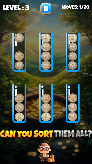 Vintage Coin Sort Screenshot 3