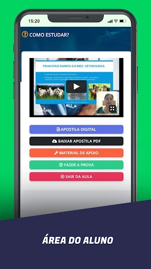 Escola Avançada de Cursos Screenshot 3