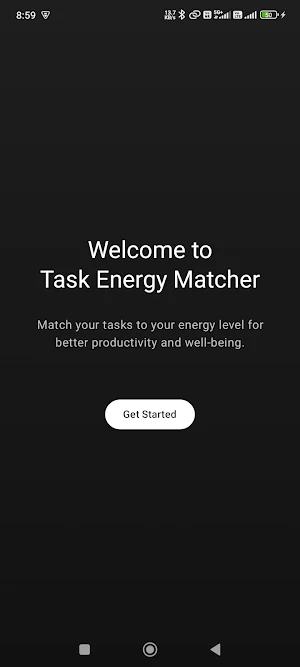 Task Energy Matcher Screenshot 0