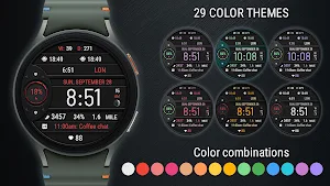 VF01 Digital Watch Face Screenshot 2