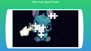 Blue Koala Jigsaw Puzzle Screenshot 1
