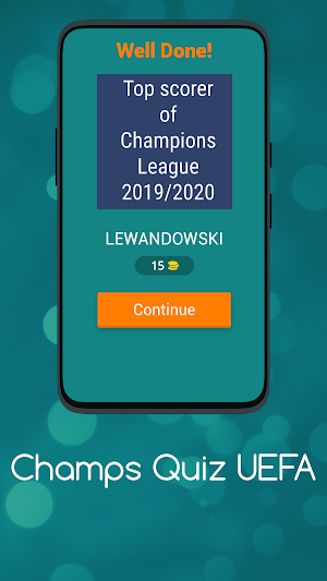 Champs Quiz UEFA Screenshot 1
