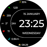 Digital Fnx371 Watch Face