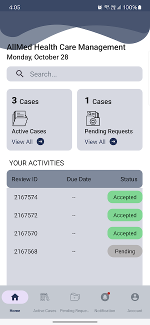 AllMed Mobile Screenshot 1
