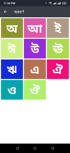 আদর্শ লিপি - Adorsho Lipi Screenshot 2