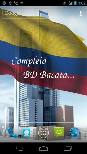 Colombia Flag Live Wallpaper Screenshot 2