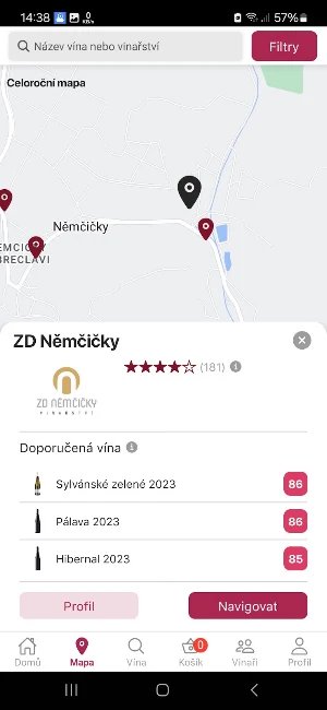 Vinaři Němčičky Screenshot 1