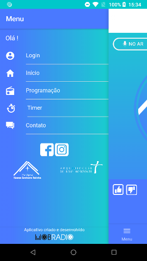 Rádio NSRainha Screenshot 1