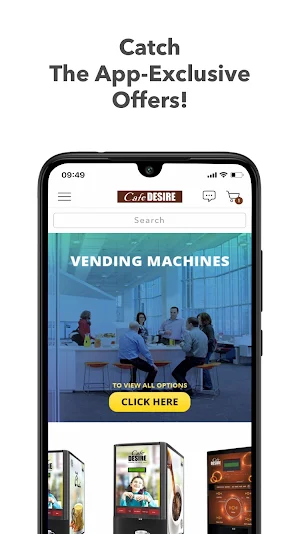cafedesireonline.com Screenshot 0