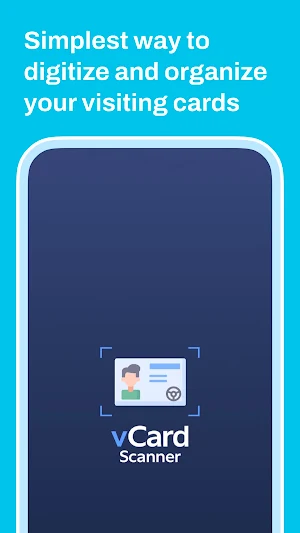 vCard Scanner Screenshot 2