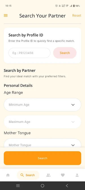PG Matrimony Standard Screenshot 1