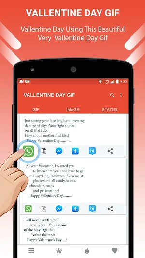 Valentine Day  GIF Screenshot 1