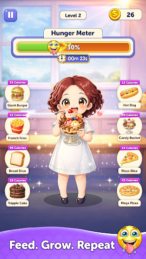 Feed the Foodie - Snack Quest Screenshot 0