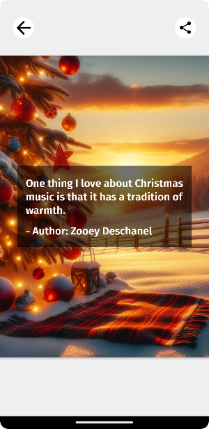 Daily Christmas Quotes Screenshot 1