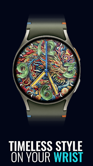 Dragon Tatoo Watch Face Screenshot 1