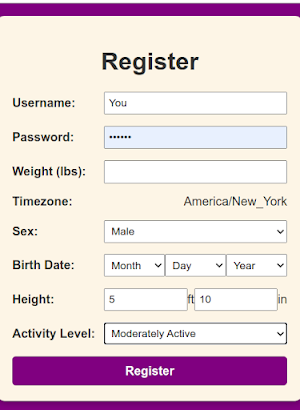 Calorie Counter Plus Screenshot 3