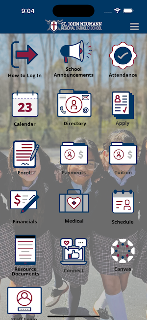 SJNRCS FACTS Family Portal App Screenshot 0