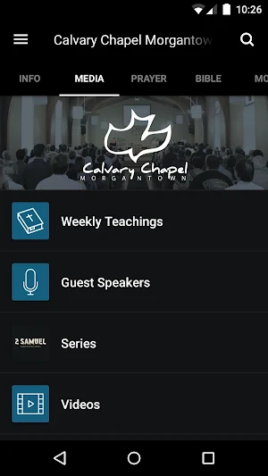 Calvary Chapel Morgantown WV Screenshot 1