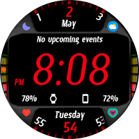 Carbon Watch Face Wear OS
