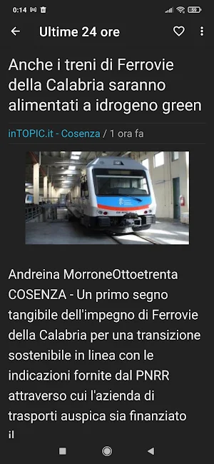 Cosenza notizie Screenshot 3