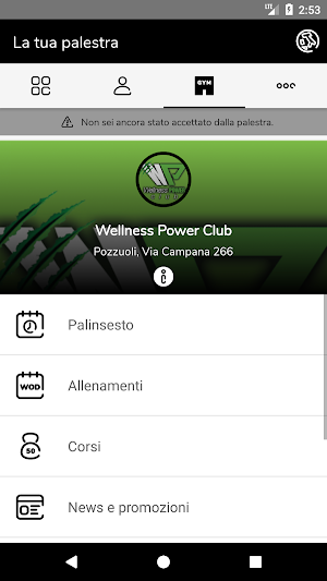 WELLNESS POWER CLUB Screenshot 2