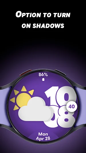 Minimal Weather - Watch face Screenshot 3