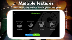 Drum Live: Real drum set drum kit music drum beat Screenshot 3