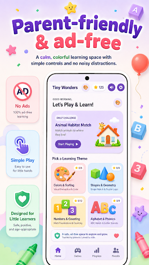 Tiny Wonders: Montessori Games Screenshot 1