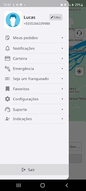 Chofer - Passageiro Screenshot 2