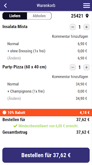 Pronto's Pinneberg Screenshot 1