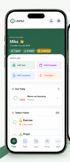 LifePilot Screenshot 1